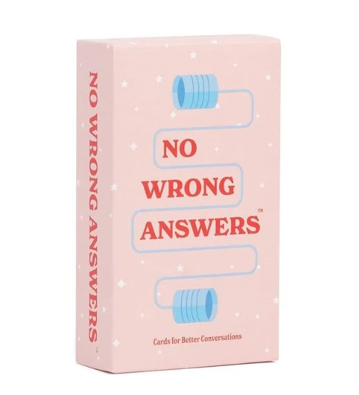 No Wrong Answers Card Game